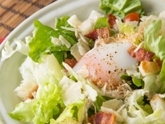 鶏ササミとシャキシャキレタスの シーザーサラダ