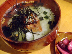 梅茶漬け