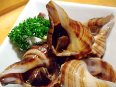つぶ貝のうま煮